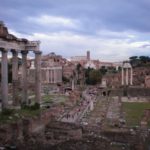 Forum Romanum vom Kapital weg